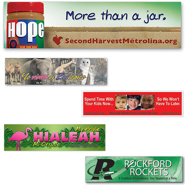 Custom Full Color Bumper Stickers 3
