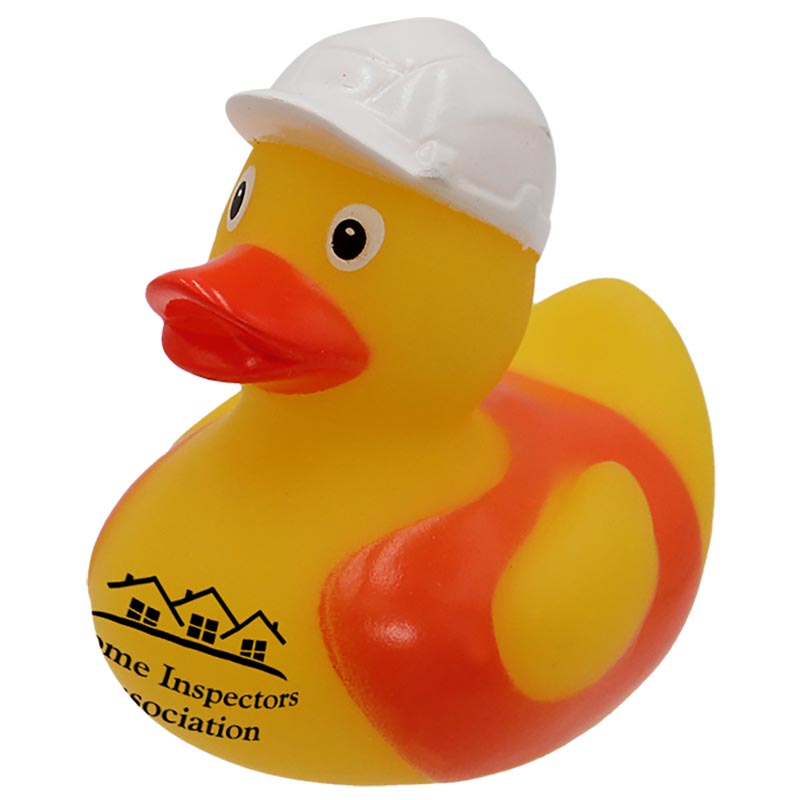 Custom Safety/Construction Duck | Bulk Pricing | Gimmees.com