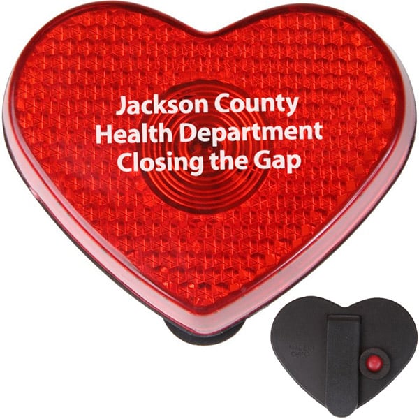 Cardiac Building Button Custom Heart Flashing Button | Bulk Pricing | Gimmees.com
