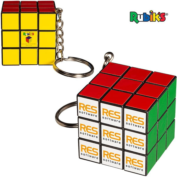 Custom Rubik's Micro Cube Keychain | Bulk Pricing | Gimmees.com